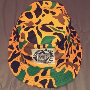 Milkcrate Orange Camo Bucket Hat